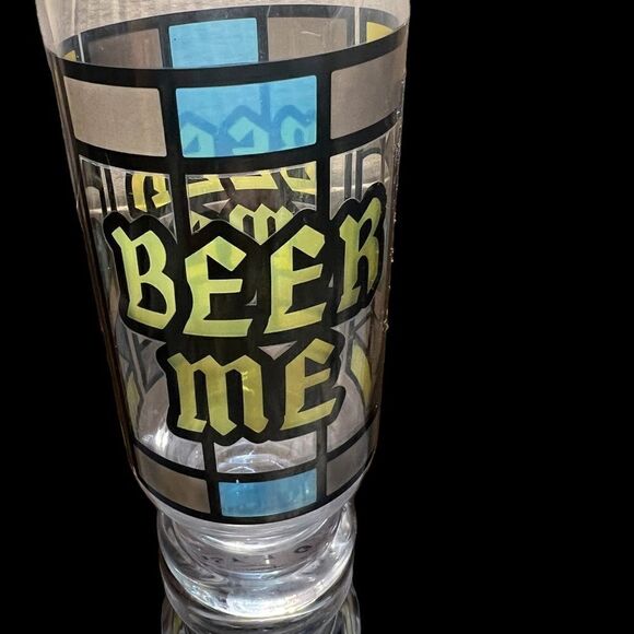 Two beer glasses. Beer me. - Picture 2 of 4